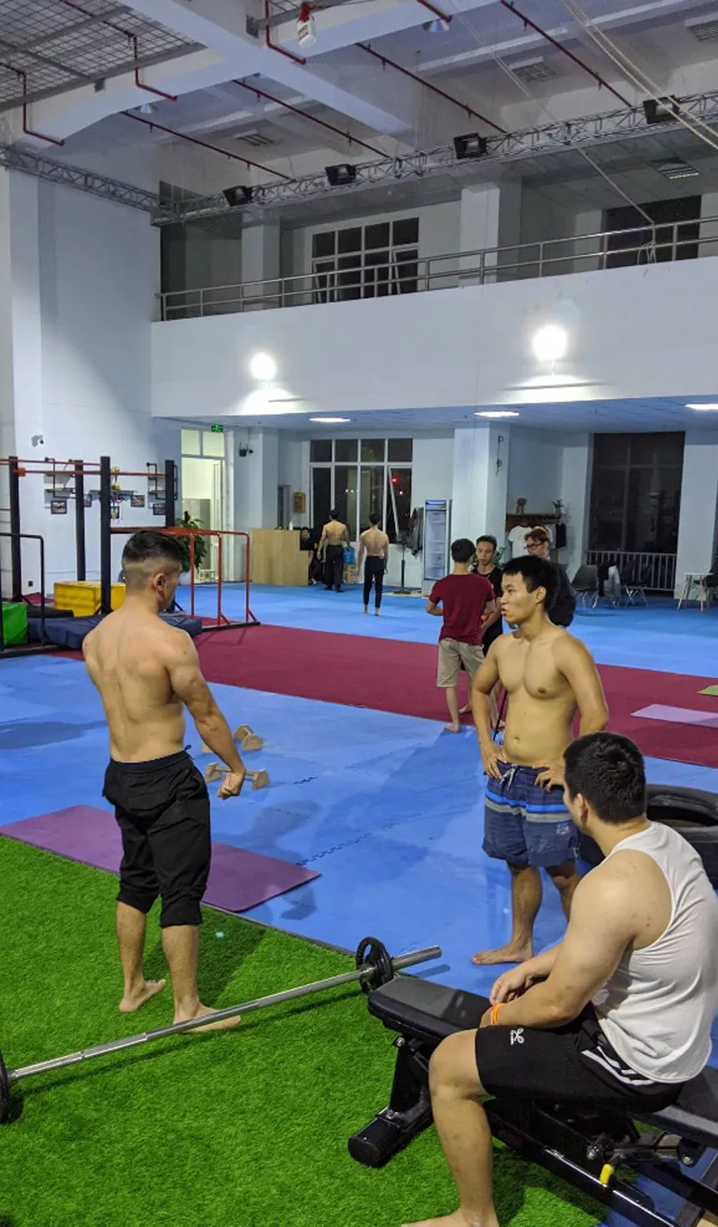 phòng gym quận đống đa Sun Moment
