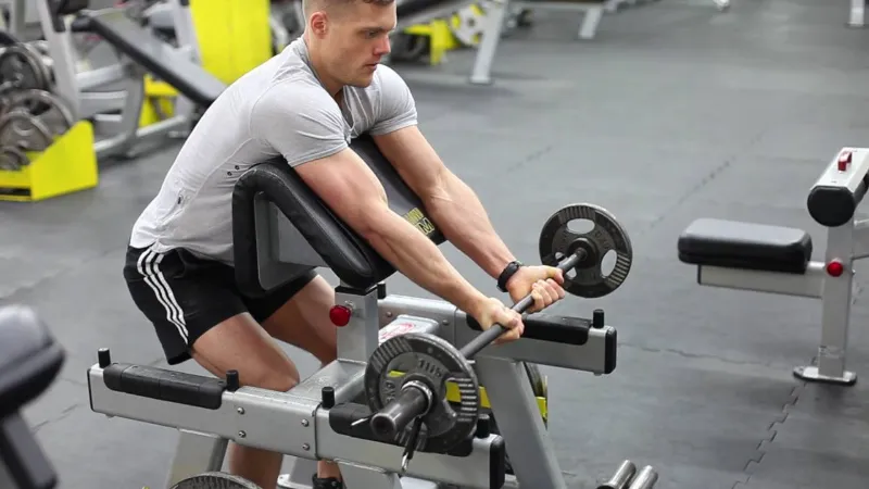 bài tập cẳng tay với tạ