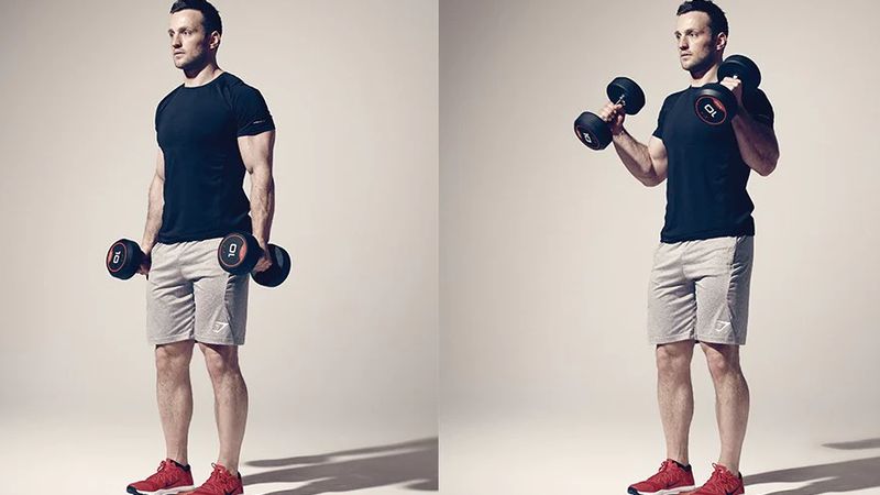 bài tập cơ tay trước