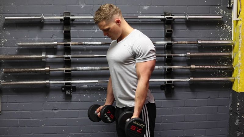 bài tập bắp tay trước