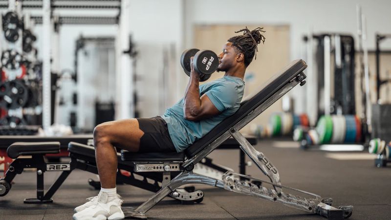 những bài tập tay trước