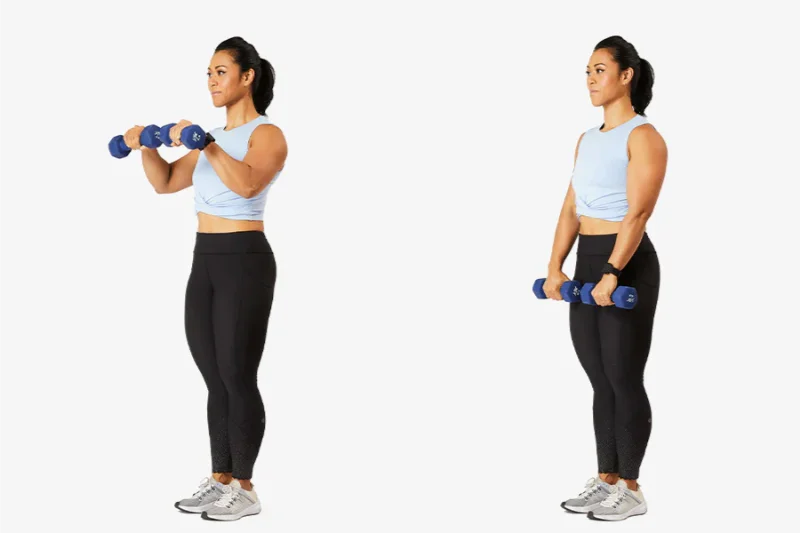 các bài tập giúp giảm mỡ bắp tay