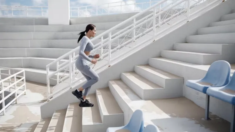 các bài tập mông cho nữ với máy