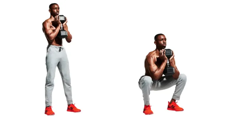 bài tập giảm mỡ đùi nam