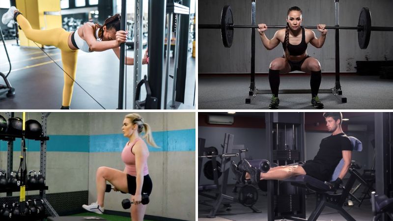 các bài tập chân