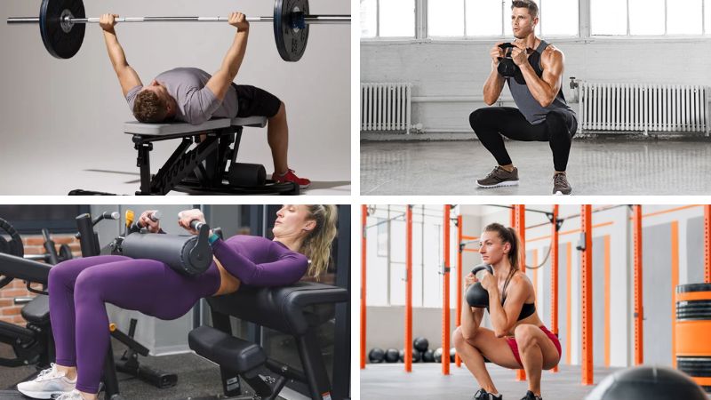 các bài tập gym cho người mới