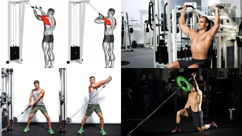 các bài tập vai gym