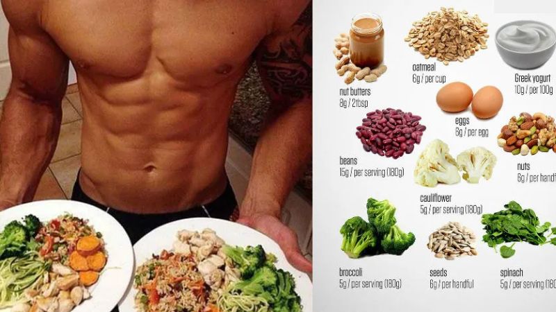 Chế độ dinh dưỡng theo lịch tập gym 5 ngày