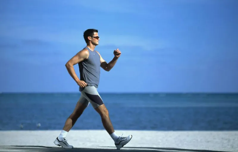 đi bộ có giảm mỡ bụng