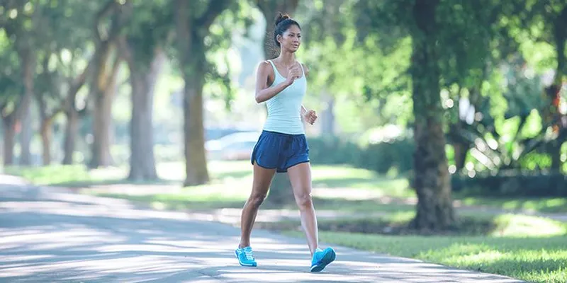 đi bộ để giảm mỡ bụng