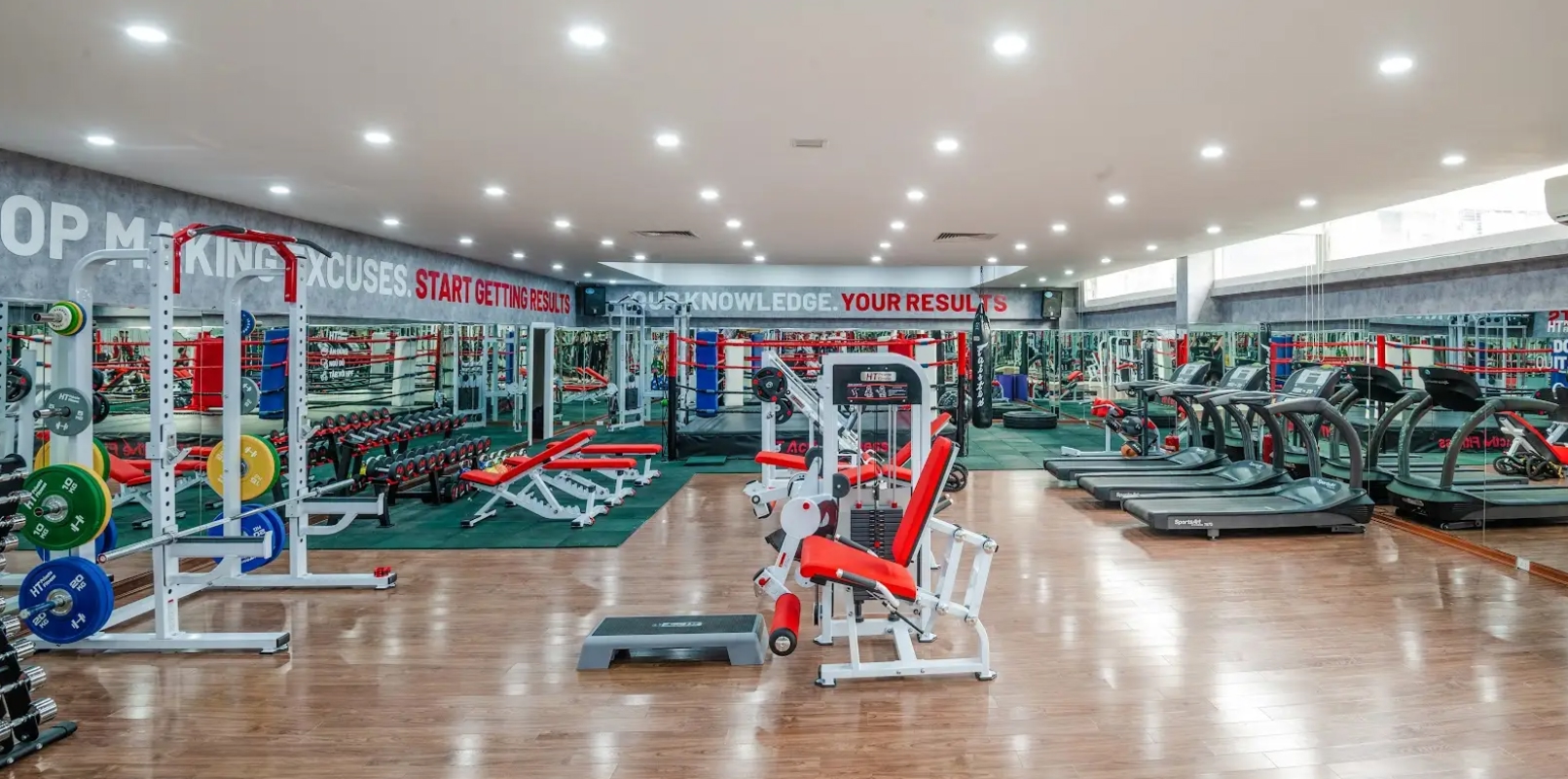 khu tập luyện huấn luyện viên cá nhân HT Active Fitness - Số 1 Thái Hà