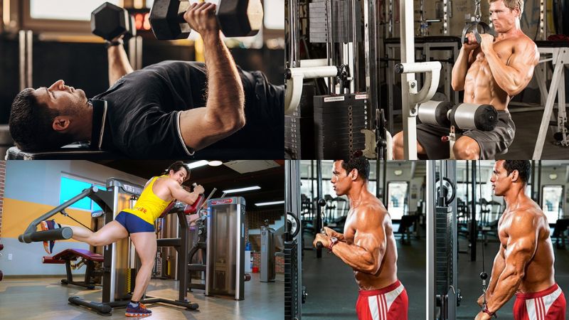 lịch tập gym 4 ngày 1 tuần cho nam