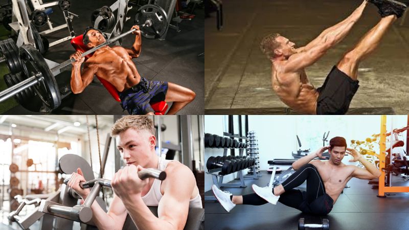 lịch tập gym 6 buổi cho người mới