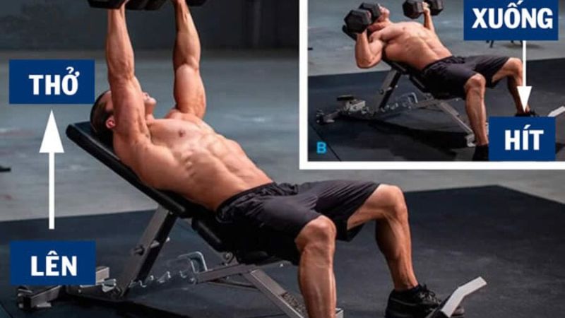 cách hít thở khi tập gym