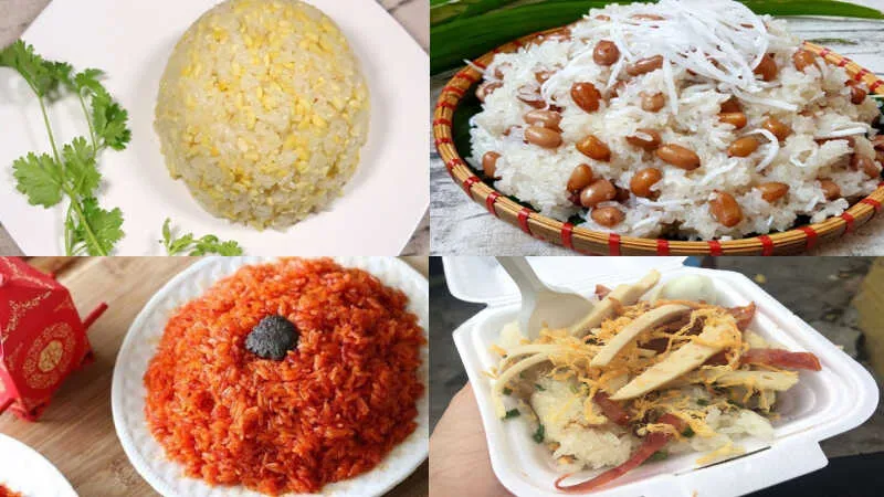 100gr xôi bao nhiêu calo