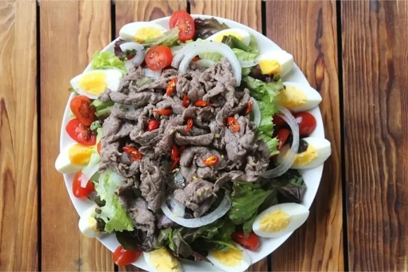 100 gram thịt bò bao nhiêu calo