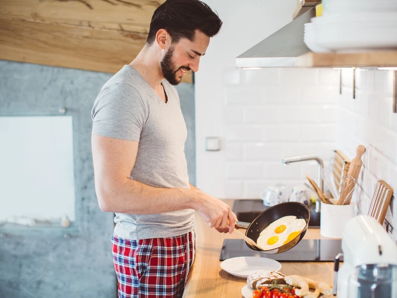 có nên ăn trứng sau khi tập gym