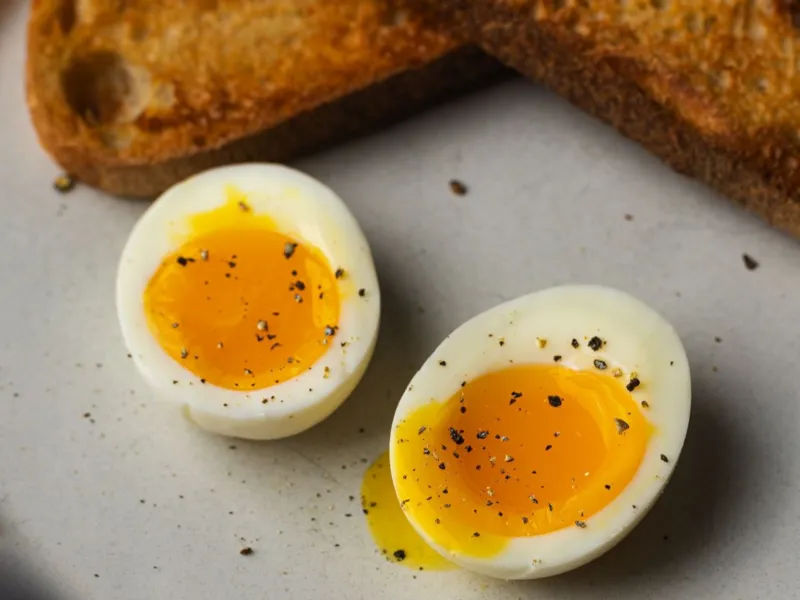 2 quả trứng gà luộc bao nhiêu calo