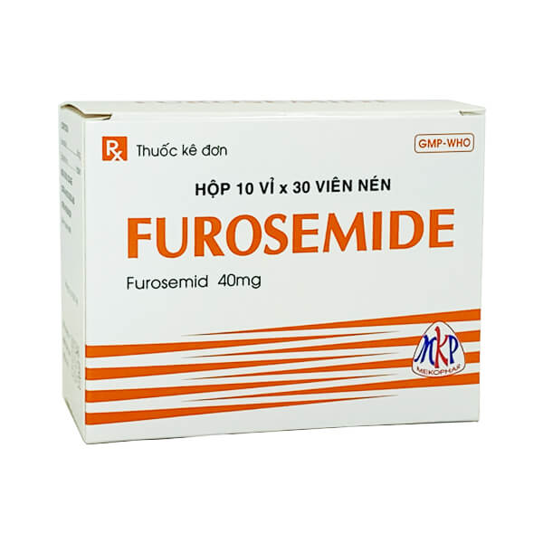 Thuốc chứa Furosemide (thuốc lợi tiểu mạnh)