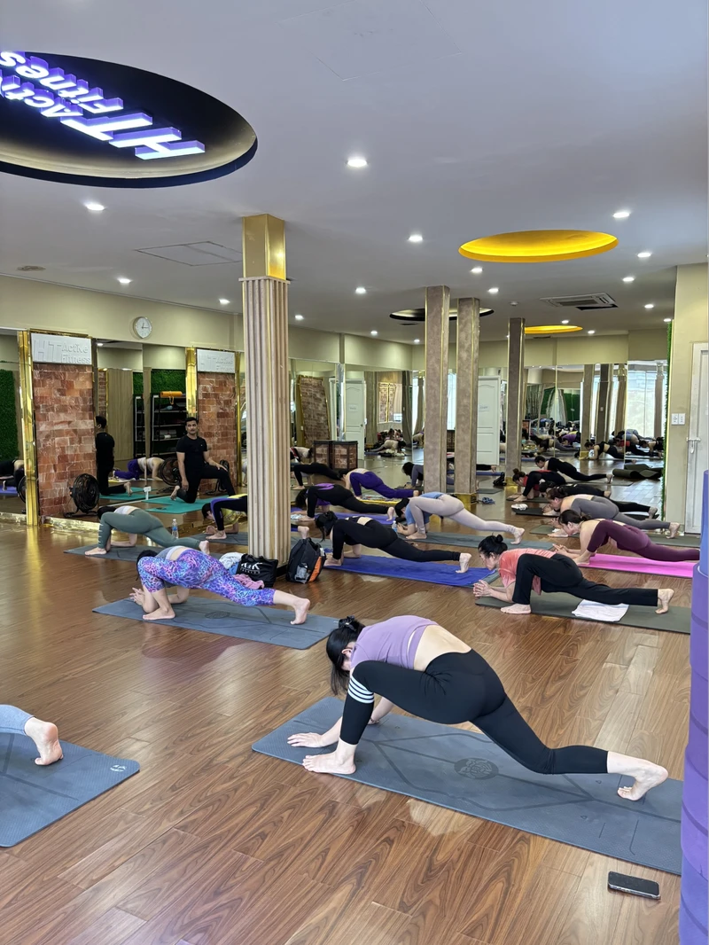 Học yoga Hà Nội HT Active Fitness Thái Hà