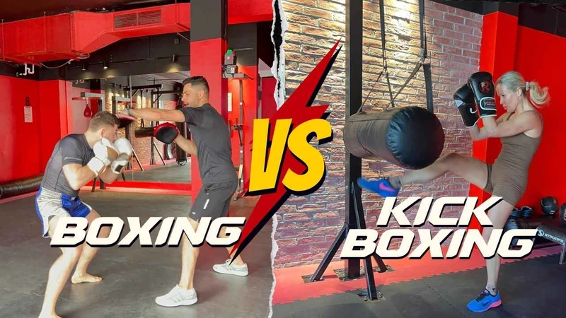 kickboxing khác gì boxing