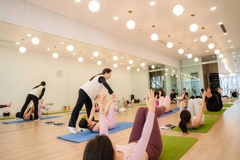 phòng tập pilates ở hà nội