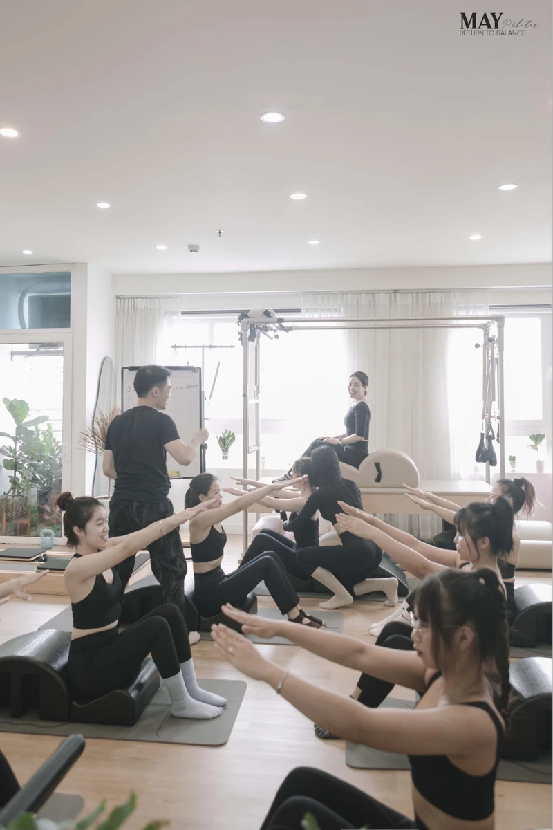 phòng tập pilates ở hà nội