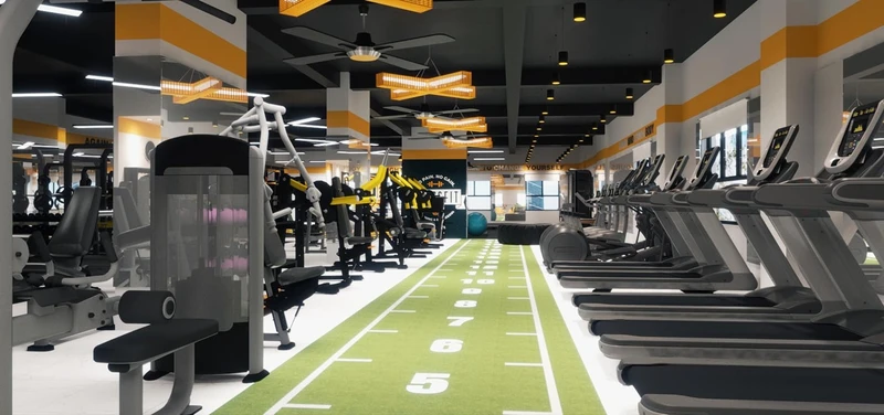 phòng gym khu vực hoàng mai AuFit Gym & Kickboxing