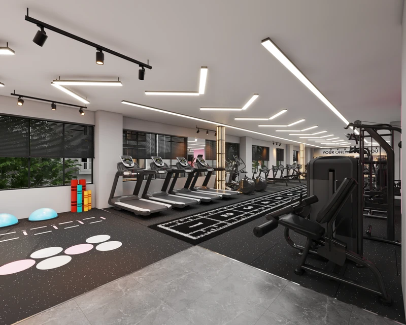 Phòng Gym cho trẻ tại Hà Nội Mysterise Fitness - 15 Lê Văn Thiêm