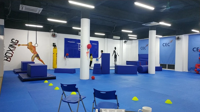 Tập Gym cho trẻ tại CEC NINJA KIDS - Gymnastics for kids