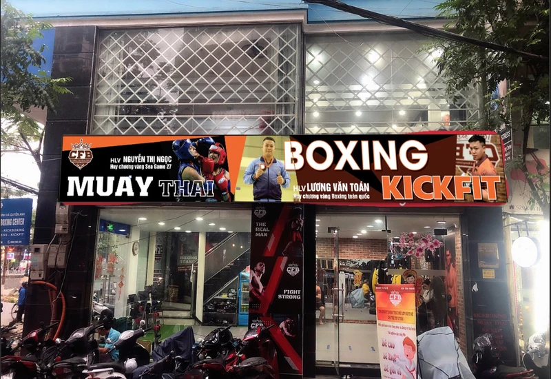 giá tập kickboxing ở hà nội CFB Kickfit - Boxing