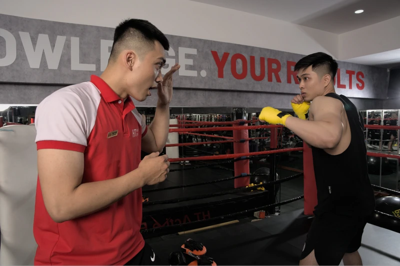 Phòng tập kickboxing hà nội HT Fitness