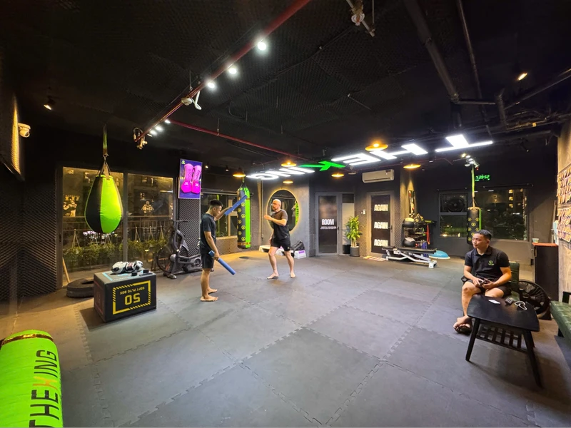 phòng tập kickboxing tphcm The King Kickfit & Fitness