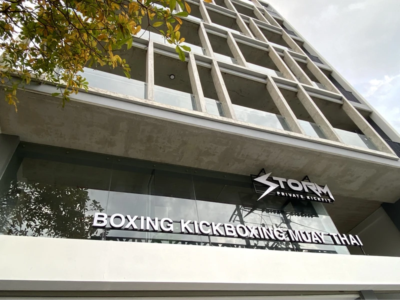 tập kickboxing ở tphcm tại Storm Private Kickfit