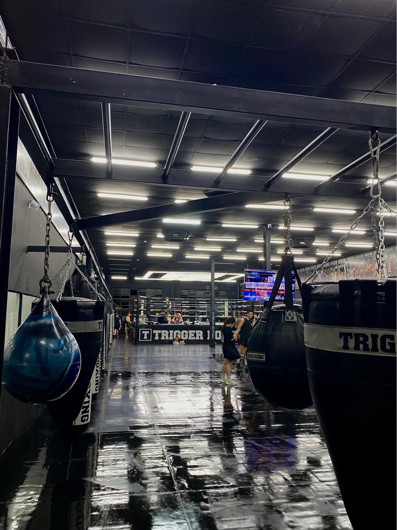 tập kickboxing ở tphcm Trigger Boxing