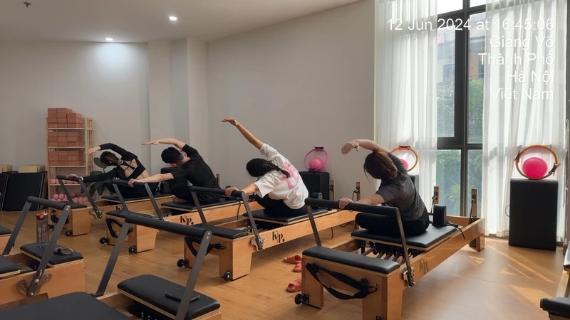 phòng tập Pilates Đống Đa MBS Pilates Giảng Võ