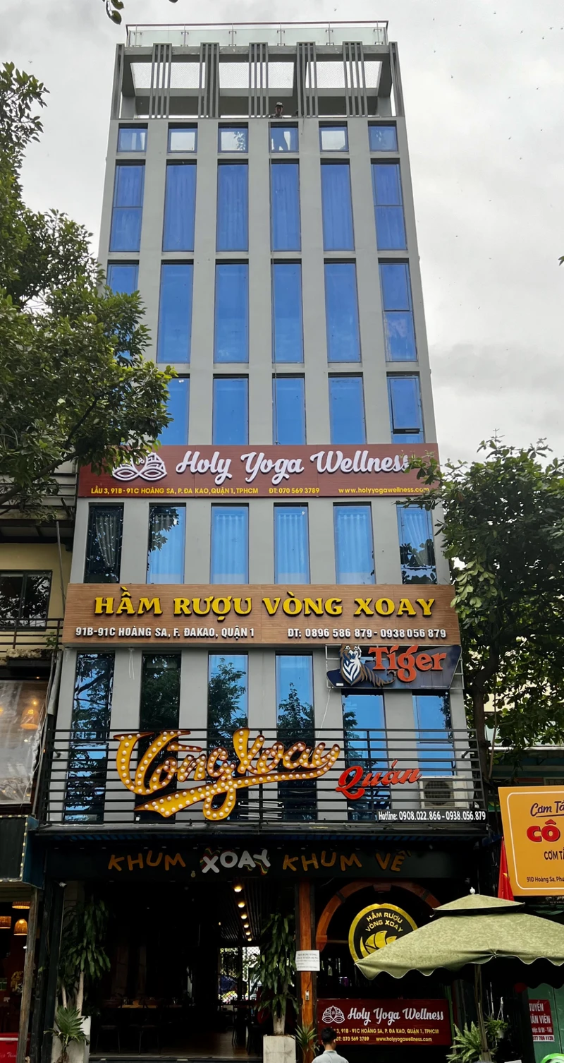 Phòng tập Yoga bay TPHCM Holy Yoga Wellness