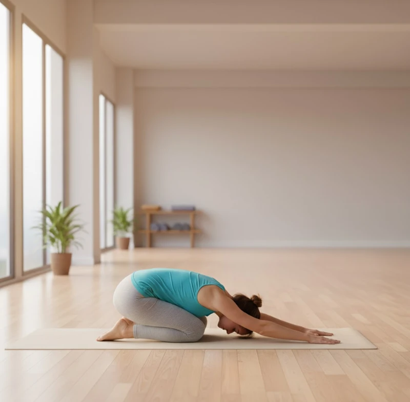 tập yoga có tăng chiều cao không - tư thế đứa trẻ