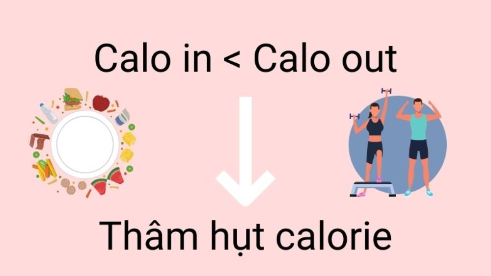 Ăn thâm hụt calo là nguyên tắc cốt lõi để giảm cân