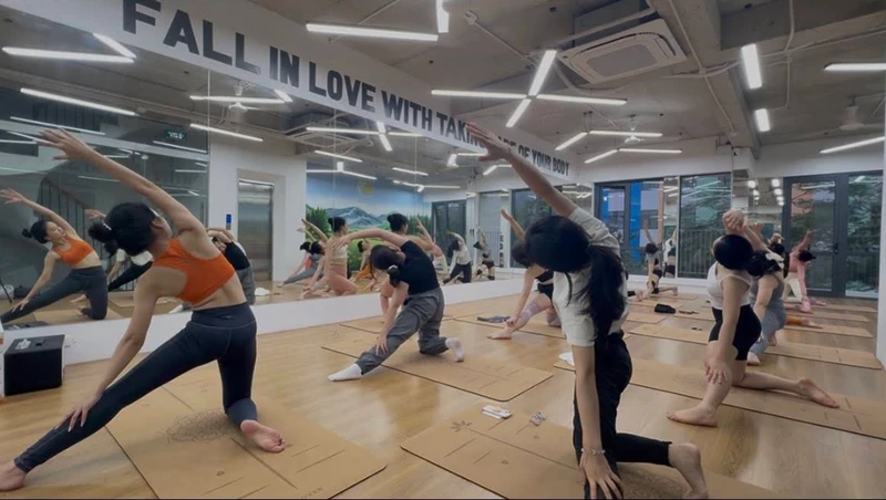 tập yoga ở thanh xuân H2 Center Fitness & Yoga - Gym