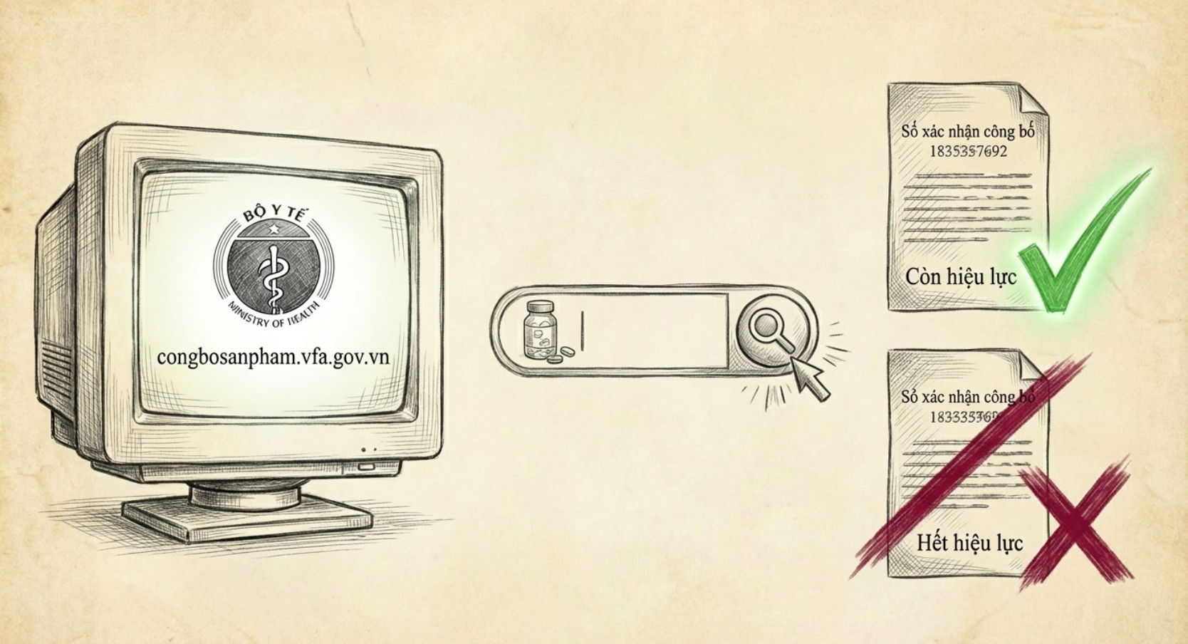 Kiểm tra giấy phép và nghiên cứu khoa học