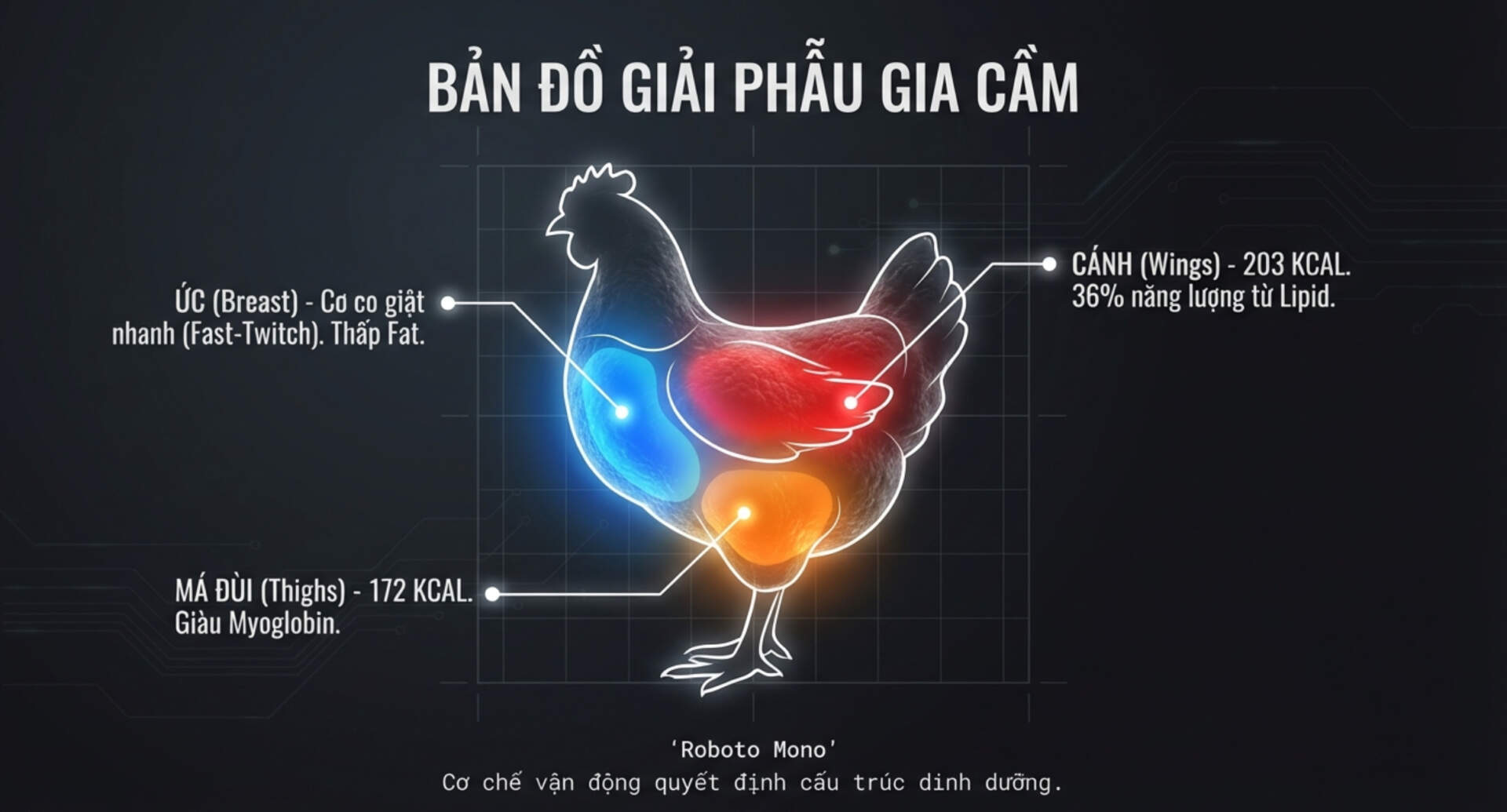 Bản đồ giải phẫu gia cầm