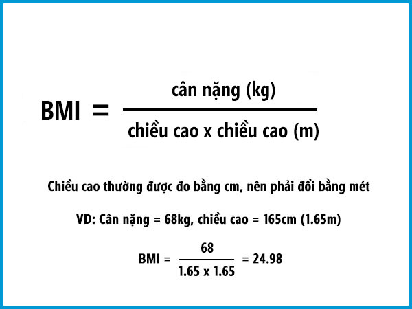 Công thức BMI