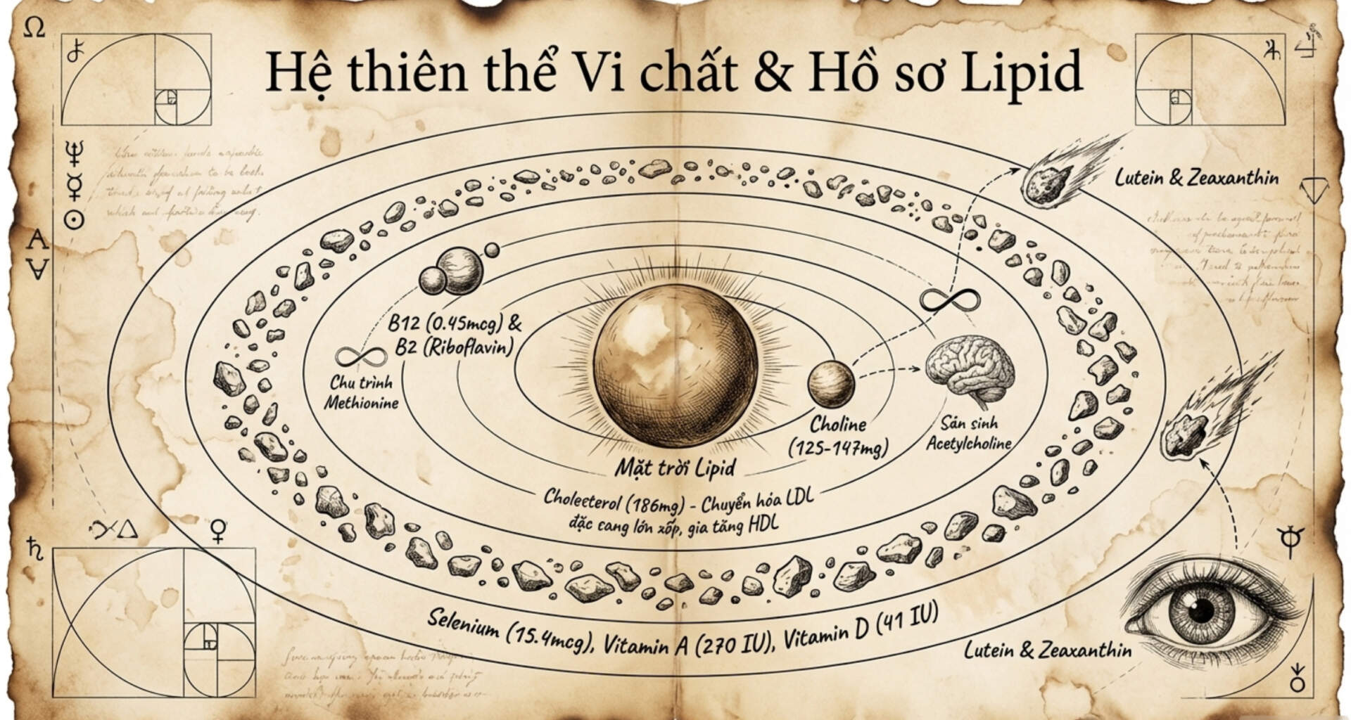 Thành phần dinh dưỡng của trứng gà