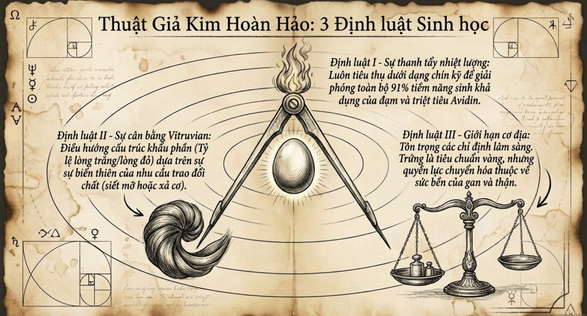 Hướng dẫn ăn trứng gà