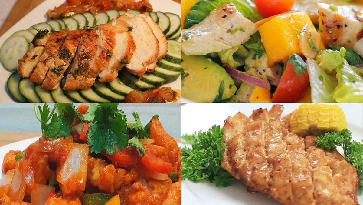 ức gà luộc bao nhiêu calo